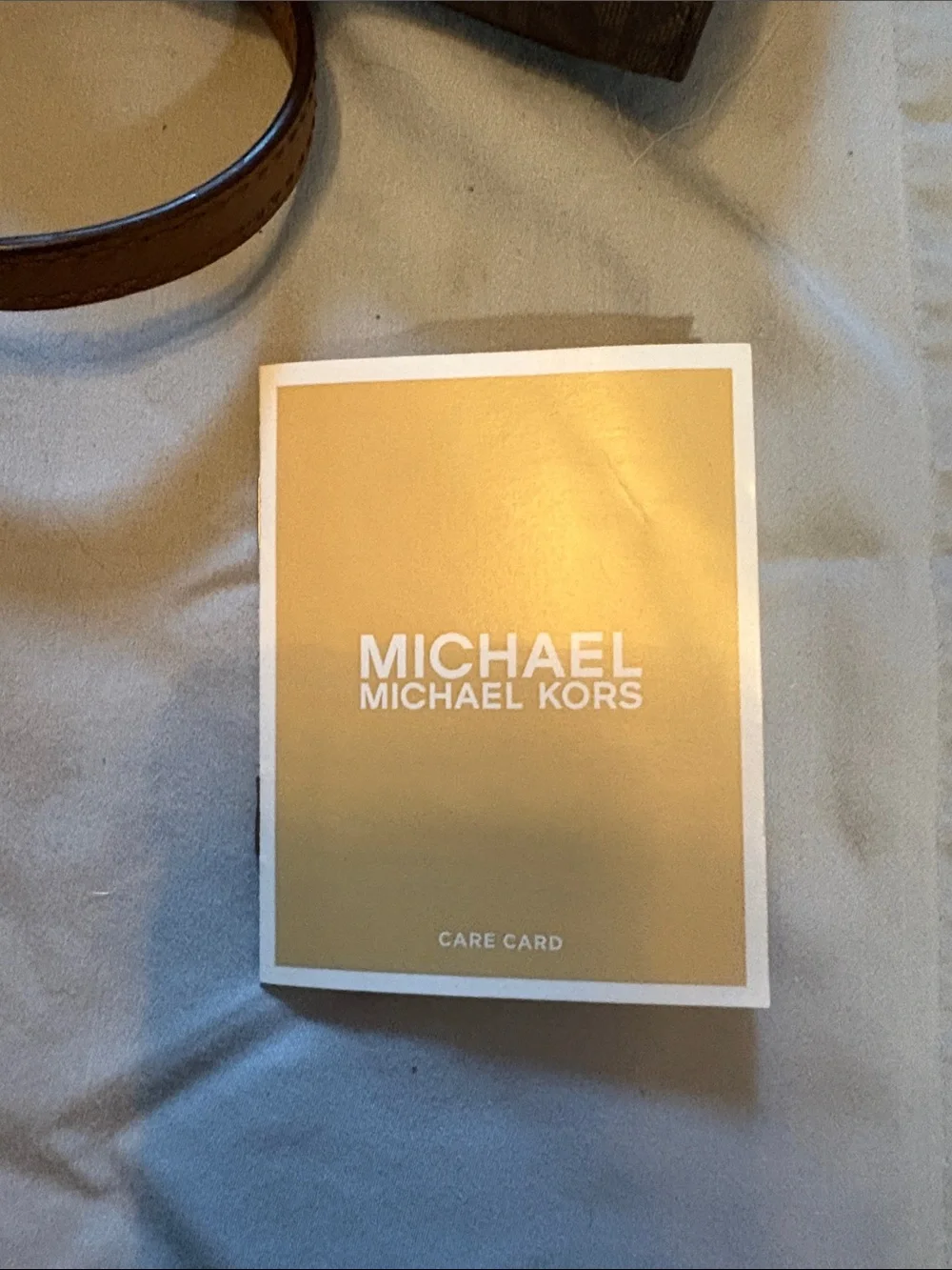 Michael Kors Brown Logo Crossbody with Matching Wallet